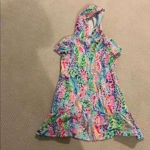 Girls size 16 pool cover up